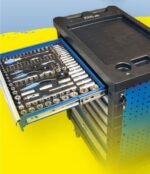 Chariot d'atelier Brilliant Tools avec 7 tiroirs et 473 outils, BT153473 – Image 8