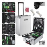 Caisse à outils 899 pièces avec Poignée pliante et télescopique
