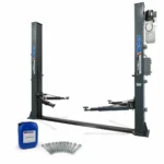 Pont élévateur à 2 colonnes Weber Série Klassik QSD-4000A avec ancrage et huile inclus – Image 12